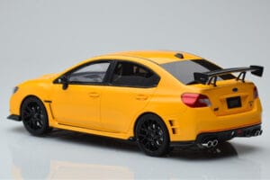 Subaru Impreza WRX STI Nurburgring Challenge Package Sárga Kyosho 1:18 KSR18021Y Gyanta – 4. kép a 5-ből