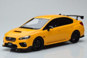 Subaru Impreza WRX STI Nurburgring Challenge Package Sárga Kyosho 1:18 KSR18021Y