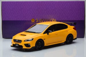 Subaru Impreza WRX STI Nurburgring Challenge Package Sárga Kyosho 1:18 KSR18021Y Gyanta – 5. kép a 5-ből