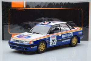 Subaru Legacy RS #21 C. McRae / D. Ringer RAC Rally 1991 IXO 1:18 18RMC080B Fém – 6. kép a 6-ből