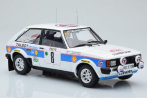 Talbot Sunbeam Lotus Night Version #8 H. Toivonen / P. White Rally Monte Carlo 1981 IXO 1:18 18RMC095B Fém – 4. kép a 6-ből