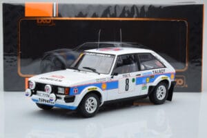 Talbot Sunbeam Lotus Night Version #8 H. Toivonen / P. White Rally Monte Carlo 1981 IXO 1:18 18RMC095B Fém – 6. kép a 6-ből
