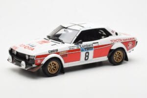 Toyota Celica 2000 GT RA21 #8 H. Mikkola / A. Hertz Lombard RAC Rally 1977 Otto 1:18 OT1044
