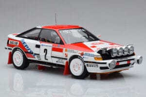 Toyota Celica GT-Four ST165 #2 C. Sainz / L. Moya Winner Rally Monte Carlo 1991 Kyosho 1:18 08961B Fém – 5. kép a 12-ből