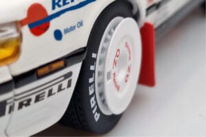 Toyota Celica GT-Four ST165 #2 C. Sainz / L. Moya Winner Rally Monte Carlo 1991 Kyosho 1:18 08961B Fém – 8. kép a 12-ből