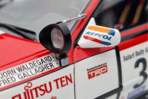 Toyota Celica GT-Four ST165 #3 B. Waldegard / F. Gallagher Winner Safari Rally 1990 Kyosho 1:18 08961A Fém – 11. kép a 12-ből