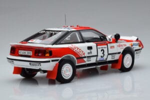 Toyota Celica GT-Four ST165 #3 B. Waldegard / F. Gallagher Winner Safari Rally 1990 Kyosho 1:18 08961A Fém – 3. kép a 12-ből