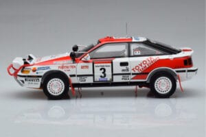 Toyota Celica GT-Four ST165 #3 B. Waldegard / F. Gallagher Winner Safari Rally 1990 Kyosho 1:18 08961A Fém – 4. kép a 12-ből