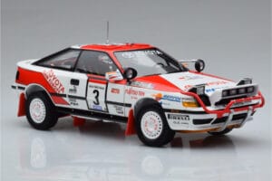 Toyota Celica GT-Four ST165 #3 B. Waldegard / F. Gallagher Winner Safari Rally 1990 Kyosho 1:18 08961A Fém – 5. kép a 12-ből