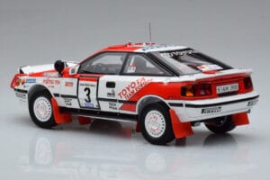Toyota Celica GT-Four ST165 #3 B. Waldegard / F. Gallagher Winner Safari Rally 1990 Kyosho 1:18 08961A Fém – 6. kép a 12-ből