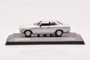 Toyota Celica A20 Ezüst Minichamps 1:43