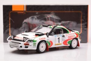 Toyota Celica Turbo 4WD ST185 #1 J. Kankkunen / J. Piironen Safari Rally 1993 IXO 1:18 18RMC150A Fém – 6. kép a 6-ből