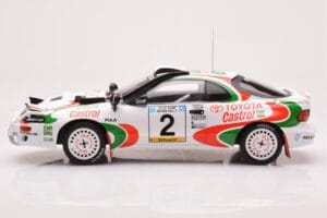 Toyota Celica Turbo 4WD ST185 #2 M. Alén / I. Kivimäki Safari Rally 1993 IXO 1:18 18RMC150B Fém – 3. kép a 6-ből