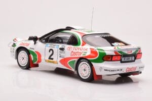 Toyota Celica Turbo 4WD ST185 #2 M. Alén / I. Kivimäki Safari Rally 1993 IXO 1:18 18RMC150B Fém – 5. kép a 6-ből