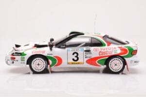 Toyota Celica Turbo 4WD ST185 #3 I. Duncan / R. Virtanen Safari Rally 1994 IXO 1:18 18RMC150C Fém – 3. kép a 6-ből
