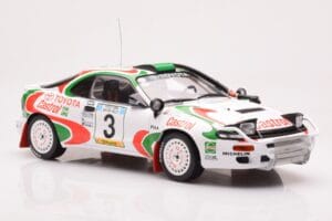 Toyota Celica Turbo 4WD ST185 #3 I. Duncan / R. Virtanen Safari Rally 1994 IXO 1:18 18RMC150C Fém – 4. kép a 6-ből