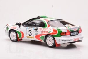 Toyota Celica Turbo 4WD ST185 #3 I. Duncan / R. Virtanen Safari Rally 1994 IXO 1:18 18RMC150C Fém – 5. kép a 6-ből