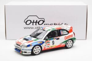 Toyota Corolla WRC #9 D. Auriol / D. Giraudet Rally Catalunya 1998 Otto 1:18 OT1102 Gyanta – 6. kép a 6-ből