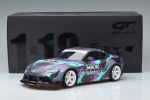 Toyota GR Supra A90 HKS GT Spirit 1:18 GT407 Gyanta – 6. kép a 6-ből