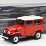 Toyota Land Cruiser FJ40 Van Piros Kyosho 1:18 08971R - image 8 of 8