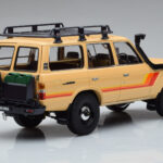 Toyota Land Cruiser 60 Bézs Opcionális Alkatrészekkel Kyosho 1:18 - image 3 of 12