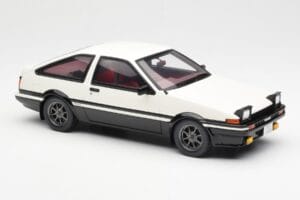 Toyota Sprinter Trueno AE86 Fehér Otto 1:18 OT444B Gyanta – 4. kép a 6-ből