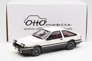 Toyota Sprinter Trueno AE86 Fehér Otto 1:18 OT444B Gyanta – 6. kép a 6-ből
