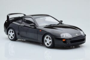 Toyota Supra A80 Fekete LCD 1:18 LCD18020-BL Fém – 4. kép a 7-ből