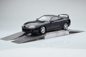 Toyota Supra A80 Fekete LCD 1:18 LCD18020-BL Fém – 5. kép a 7-ből