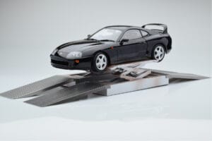 Toyota Supra A80 Fekete LCD 1:18 LCD18020-BL Fém – 6. kép a 7-ből