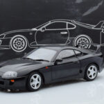 Toyota Supra A80 Fekete LCD 1:18 - image 7 of 7
