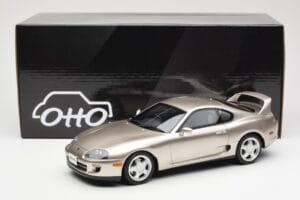 Toyota Supra A80 Ezüst Otto 1:18 OTM715 Gyanta – 6. kép a 6-ből