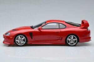 Toyota Supra A80 TRD 3000 GT Piros Otto 1:18 OT879 Gyanta – 3. kép a 6-ből