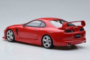 Toyota Supra A80 TRD 3000 GT Piros Otto 1:18 OT879 Gyanta – 5. kép a 6-ből