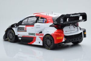 Toyota GR Yaris Rally1 #1 S. Ogier / B. Veillas Rally Monte Carlo 2022 IXO 1:18 18RMC151B Fém – 5. kép a 6-ből