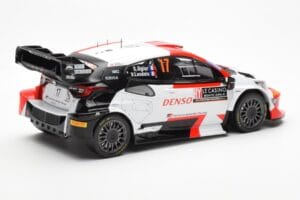Toyota GR Yaris Rally1 #17 S. Ogier / B. Veillas Rally Monte Carlo 2023 IXO 1:18 18RMC152A Fém – 2. kép a 6-ből