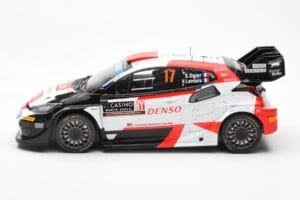 Toyota GR Yaris Rally1 #17 S. Ogier / B. Veillas Rally Monte Carlo 2023 IXO 1:18 18RMC152A Fém – 3. kép a 6-ből