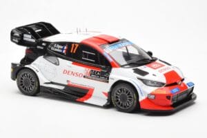 Toyota GR Yaris Rally1 #17 S. Ogier / B. Veillas Rally Monte Carlo 2023 IXO 1:18 18RMC152A Fém – 4. kép a 6-ből