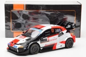 Toyota GR Yaris Rally1 #17 S. Ogier / B. Veillas Rally Monte Carlo 2023 IXO 1:18 18RMC152A Fém – 6. kép a 6-ből