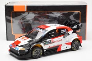 Toyota GR Yaris Rally1 #17 S. Ogier / V. Landais Safari Rally Kenya 2023 IXO 1:18 18RMC173A Fém – 6. kép a 6-ből