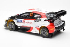 Toyota GR Yaris Rally1 #33 E. Evans / S. Martin Rally Finland 2023 IXO 1:18 18RMC174A Fém – 5. kép a 6-ből