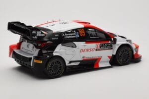 Toyota GR Yaris Rally1 #69 K. Rovanpera / J. Halttunen Rally Monte Carlo World Champion 2023 IXO 1:18 18RMC152B Fém – 2. kép a 6-ből