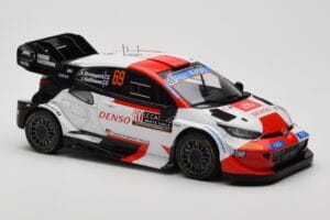 Toyota GR Yaris Rally1 #69 K. Rovanpera / J. Halttunen Rally Monte Carlo World Champion 2023 IXO 1:18 18RMC152B Fém – 4. kép a 6-ből