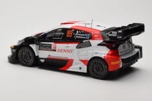 Toyota GR Yaris Rally1 #69 K. Rovanpera / J. Halttunen Rally Monte Carlo World Champion 2023 IXO 1:18 18RMC152B Fém – 5. kép a 6-ből