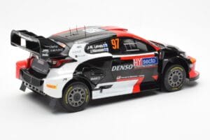 Toyota GR Yaris Rally1 #97 J-M. Latvala / J. Hanninen Rally Finland 2023 IXO 1:18 18RMC174B Fém – 2. kép a 6-ből