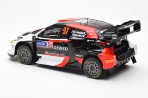 Toyota GR Yaris Rally1 #97 J-M. Latvala / J. Hanninen Rally Finland 2023 IXO 1:18 18RMC174B Fém – 5. kép a 6-ből
