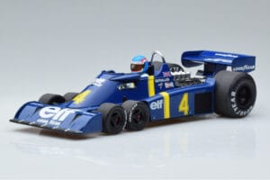 Tyrrell P34 Elf #4 P. Depailler Sweden GP 1976 MCG 1:18 MCG18615F Fém