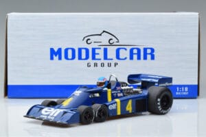 Tyrrell P34 Elf #4 P. Depailler Sweden GP 1976 MCG 1:18 MCG18615F Fém – 6. kép a 6-ből