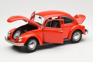 Volkswagen Beetle 1200 Piros Minichamps 1:18 150057100 Fém – 2. kép a 8-ből
