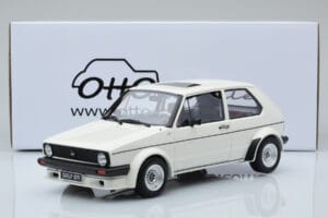 Volkswagen Golf GTI Mk1 ABT Fehér Otto 1:18 OT1014 Gyanta – 6. kép a 6-ből